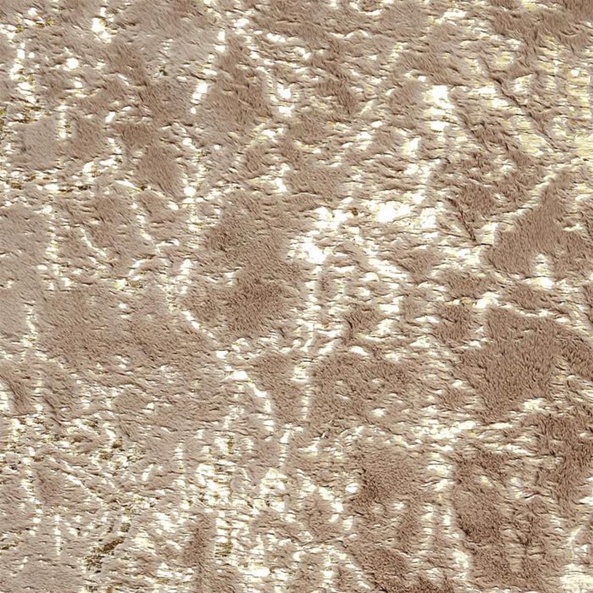 Paris Prix Tapis Imitation Fourrure  Negrada  120x170cm Taupe