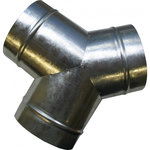 DMO Y en acier galvanisé DMO - Diam.125 mm