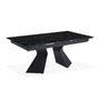 Voir la diapositive 1 : Paris Prix Table à Manger Extensible  Sara  180-260cm Noir