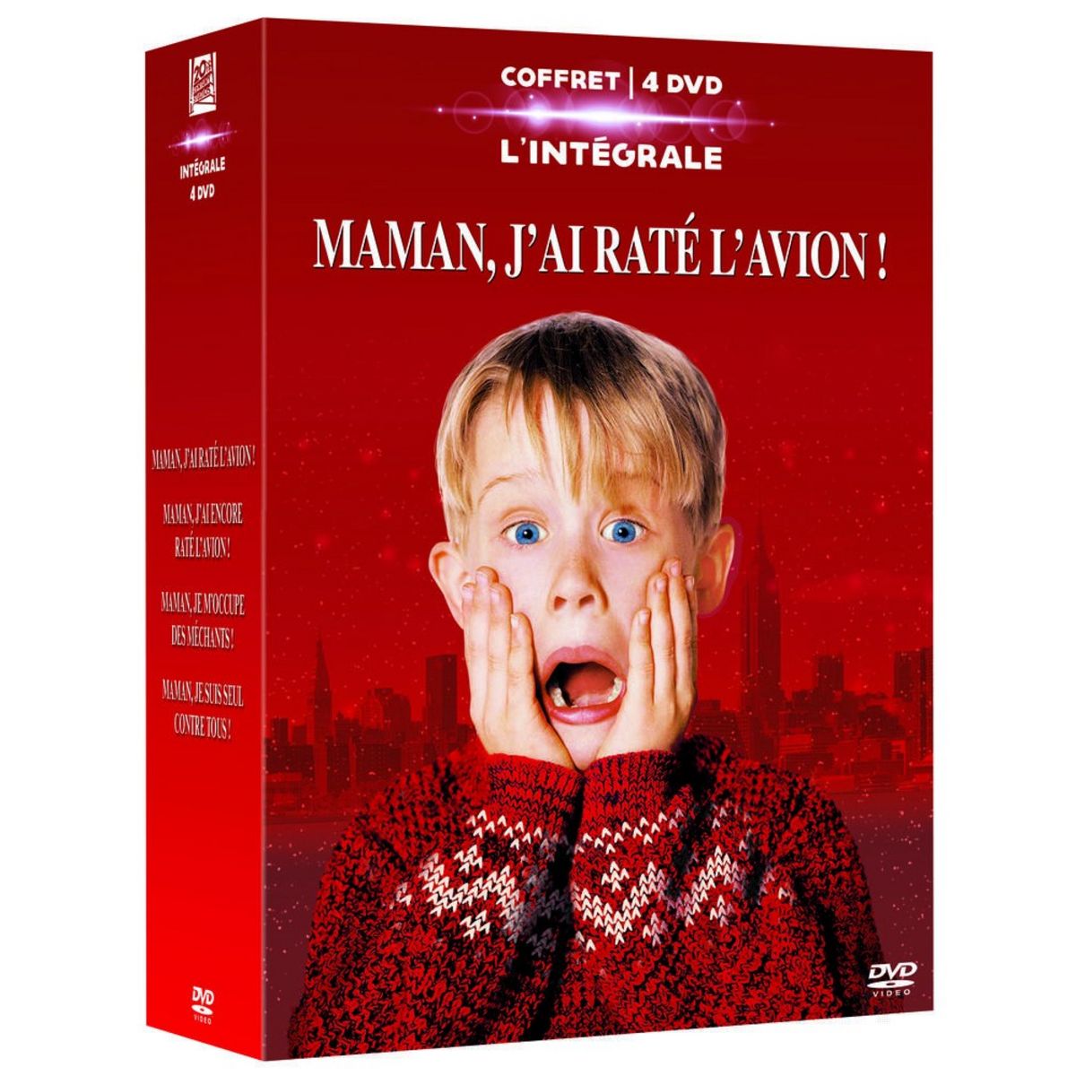 Coffret DVD Maman, j'ai raté l'avion ! Intégrale - 4 films