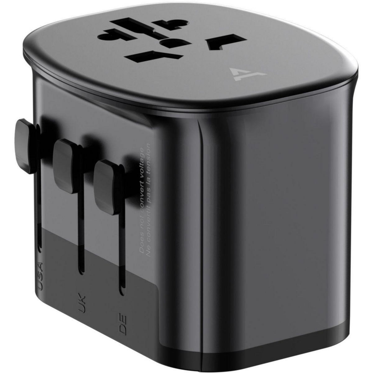 ADEQWAT Adaptateur de voyage Monde 30W