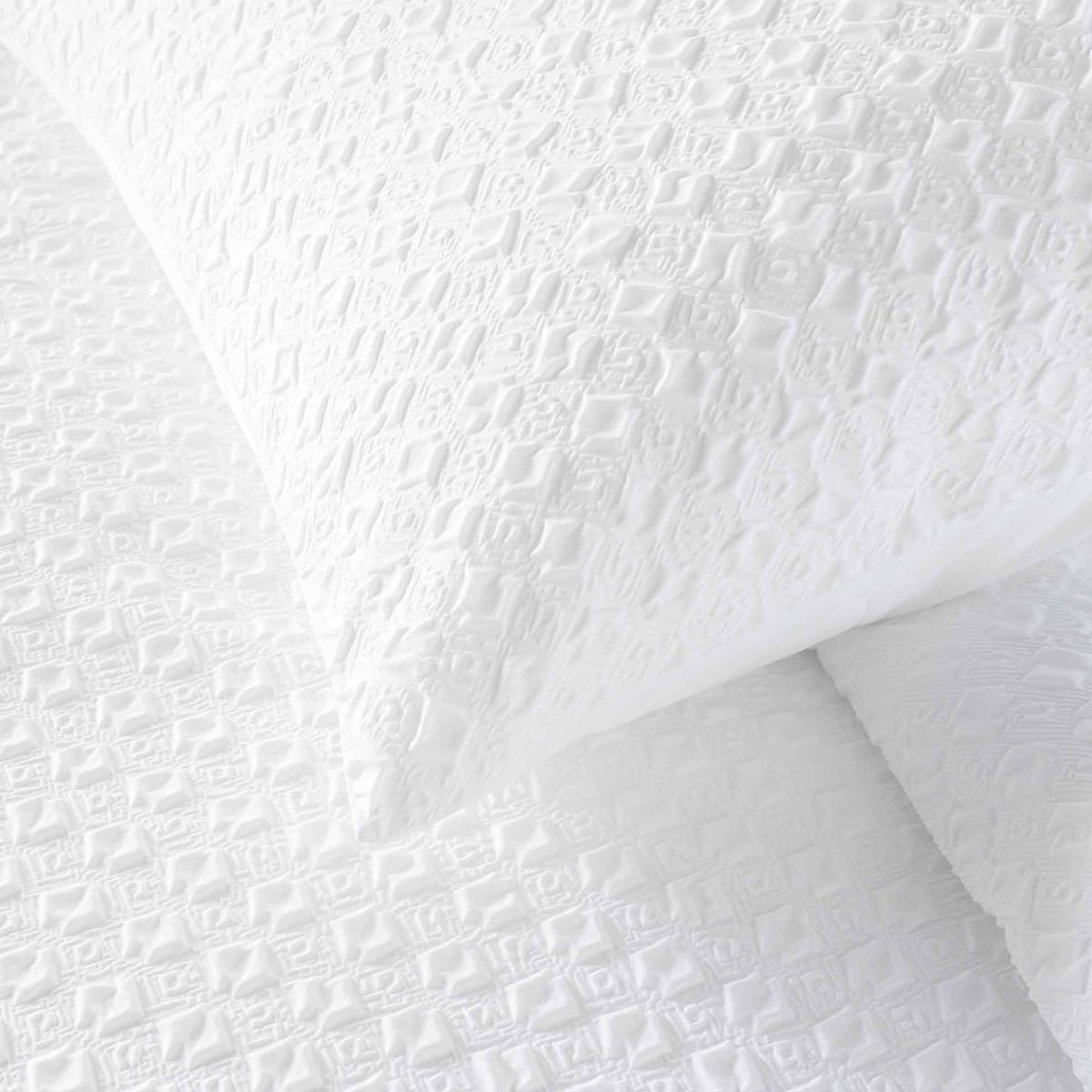 Voir la diapositive 4 : Douceur d'Intérieur Parure de lit 3 pièces  litea  240x220cm blanc