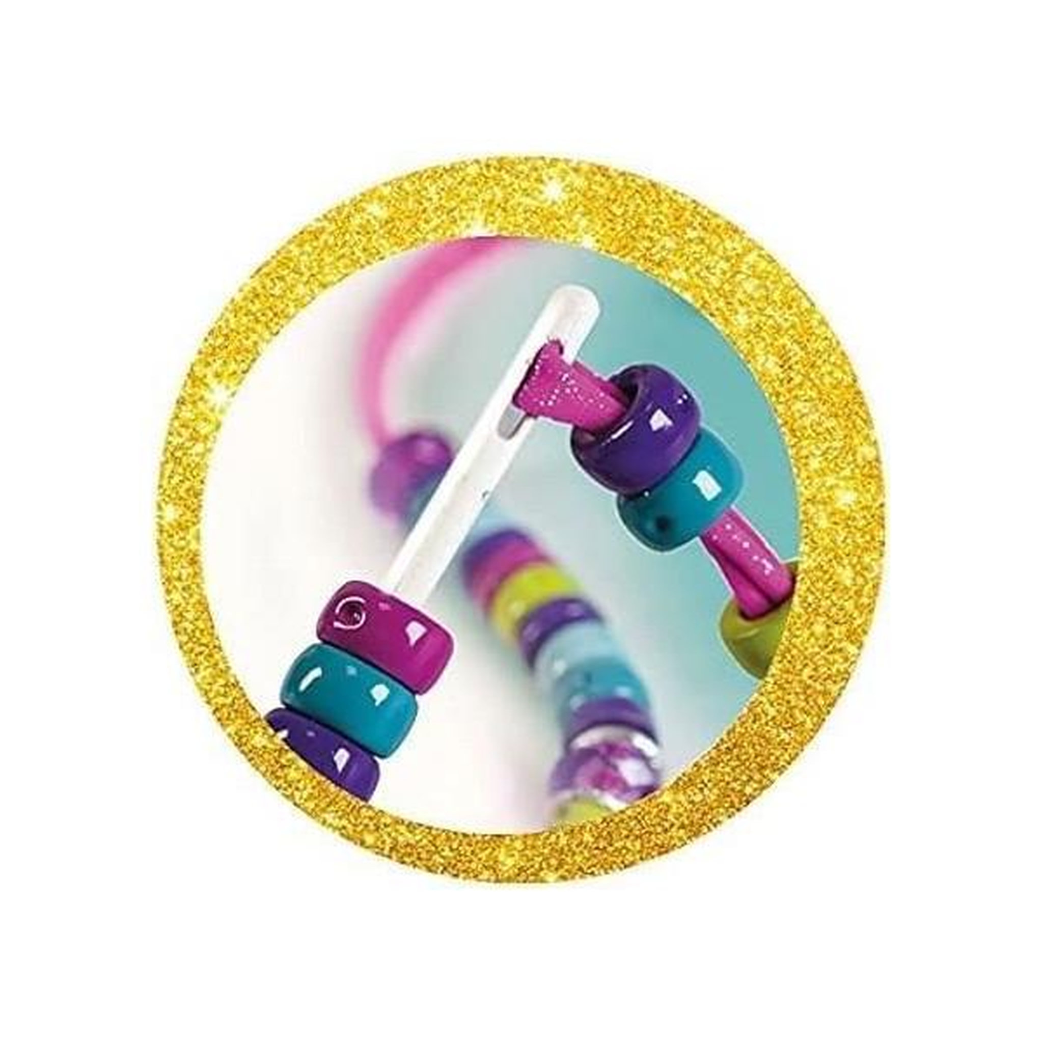 Voir la diapositive 4 : CLEMENTONI Clementoni - Crazy Chic - Rainbow bracelets