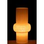Voir la diapositive 3 : Paris Prix Vase Design Ligne & Boule  Octave  41cm Blanc