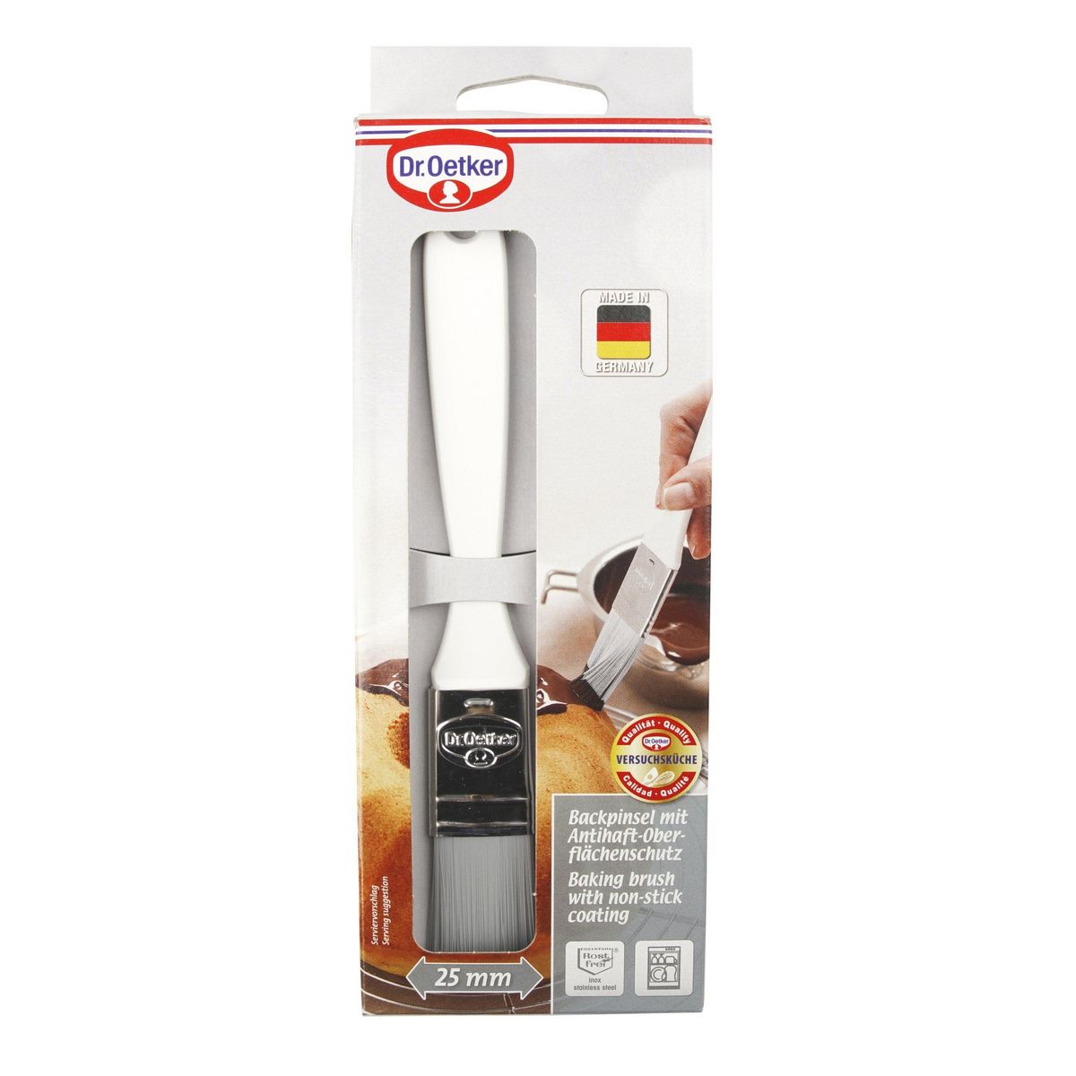 DR.OETKER Pinceau de cuisine et de pâtisserie antiadhésif de 20 cm Dr. Oetker Divers