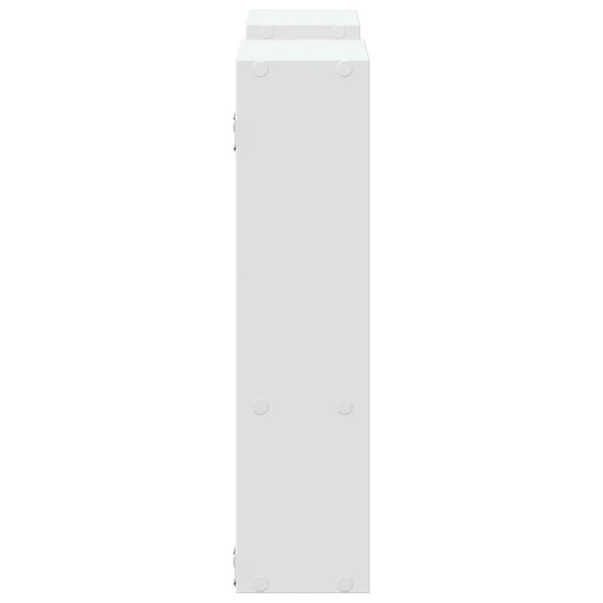 Voir la diapositive 5 : VIDAXL Etagere murale blanc 99x15x60 cm bois d'ingenierie