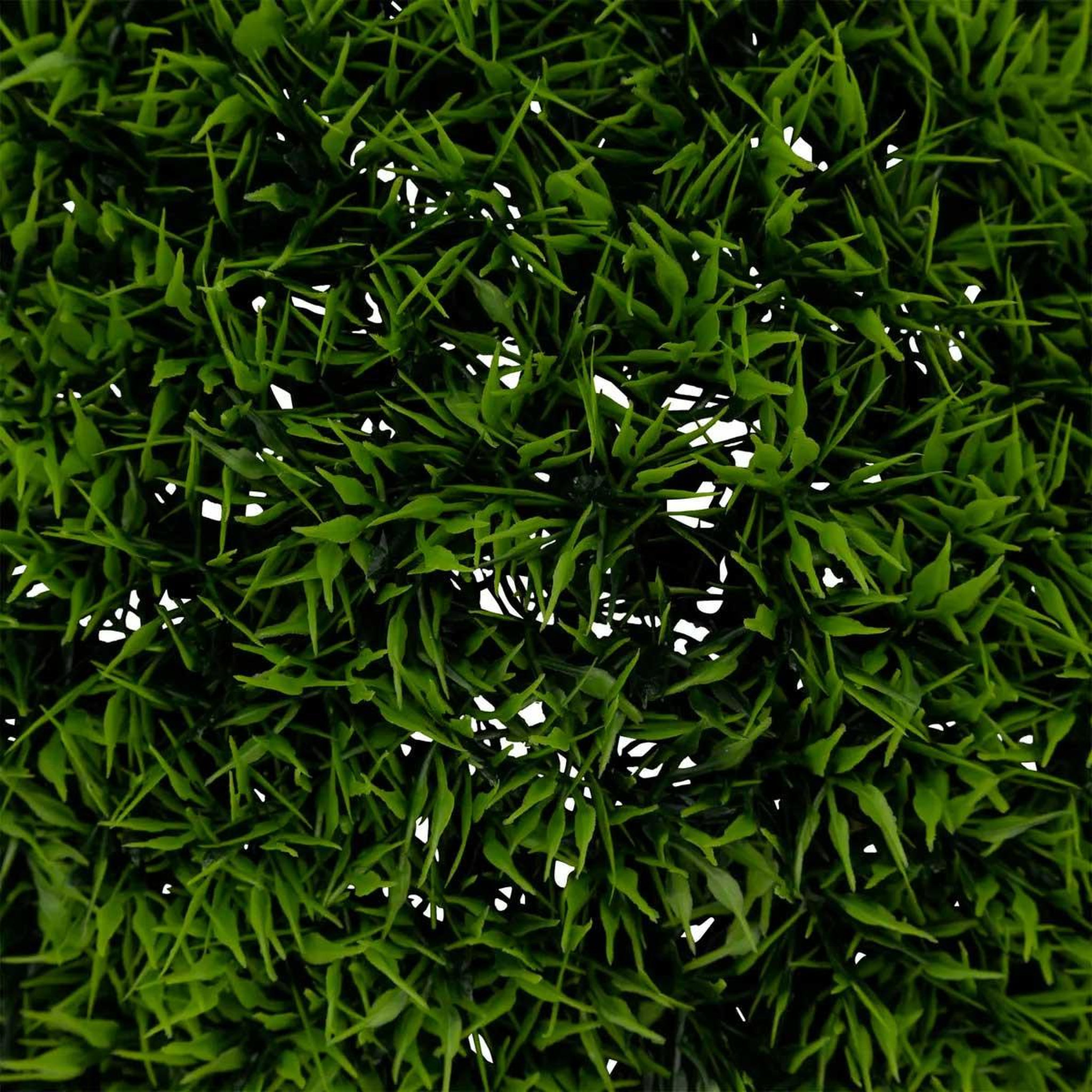 Voir la diapositive 2 : ATMOSPHERA Boule d'herbe artificielle  carly  27cm vert