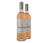 Lot de 2 bouteilles Mouton Cadet Bordeaux Rosé 2017