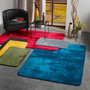 Voir la diapositive 5 : Paris Prix Tapis Uni en Flanelle  Flanou  50x80cm Gris