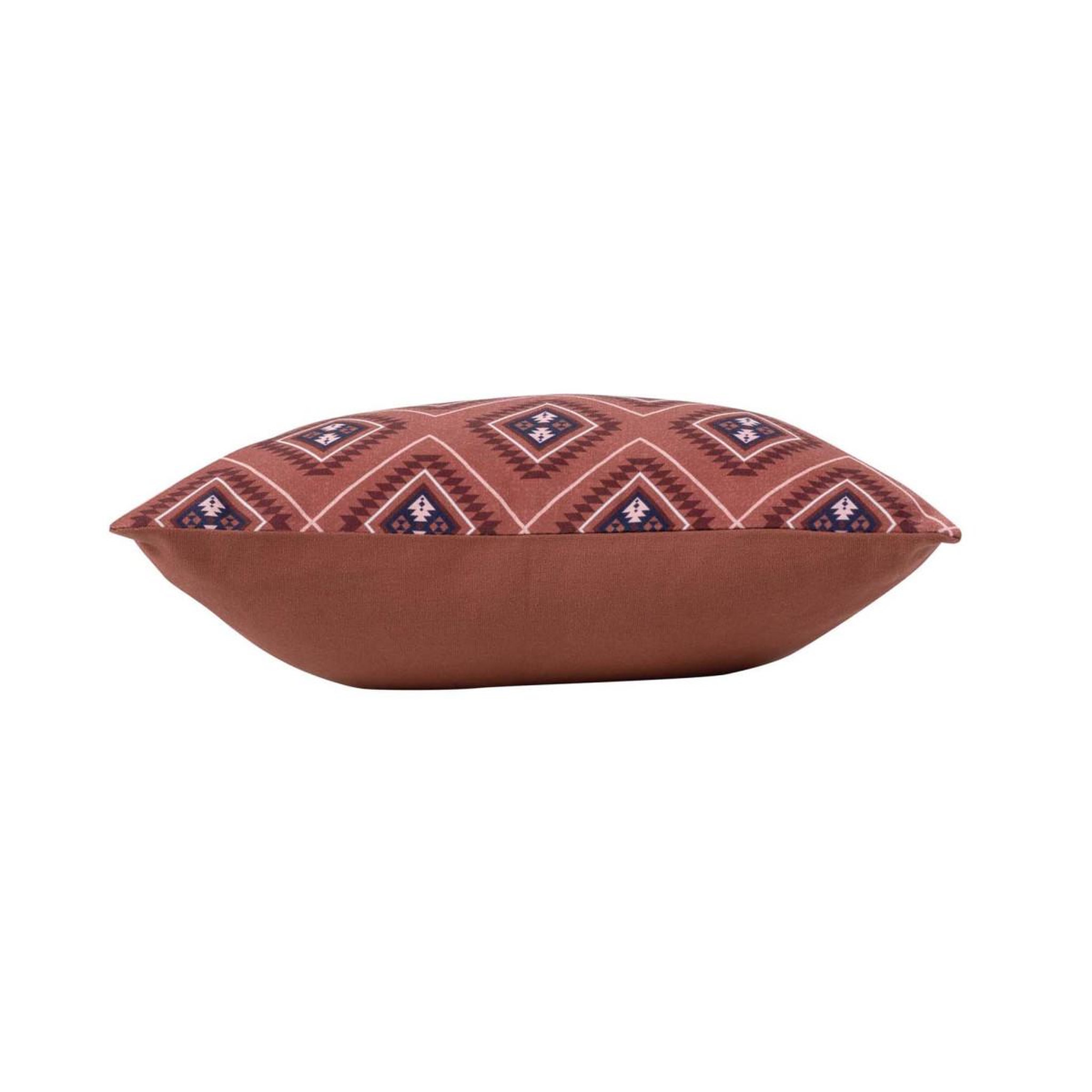 Voir la diapositive 2 : Douceur d'Intérieur Housse de coussin  neo berbère  40x40cm rouge