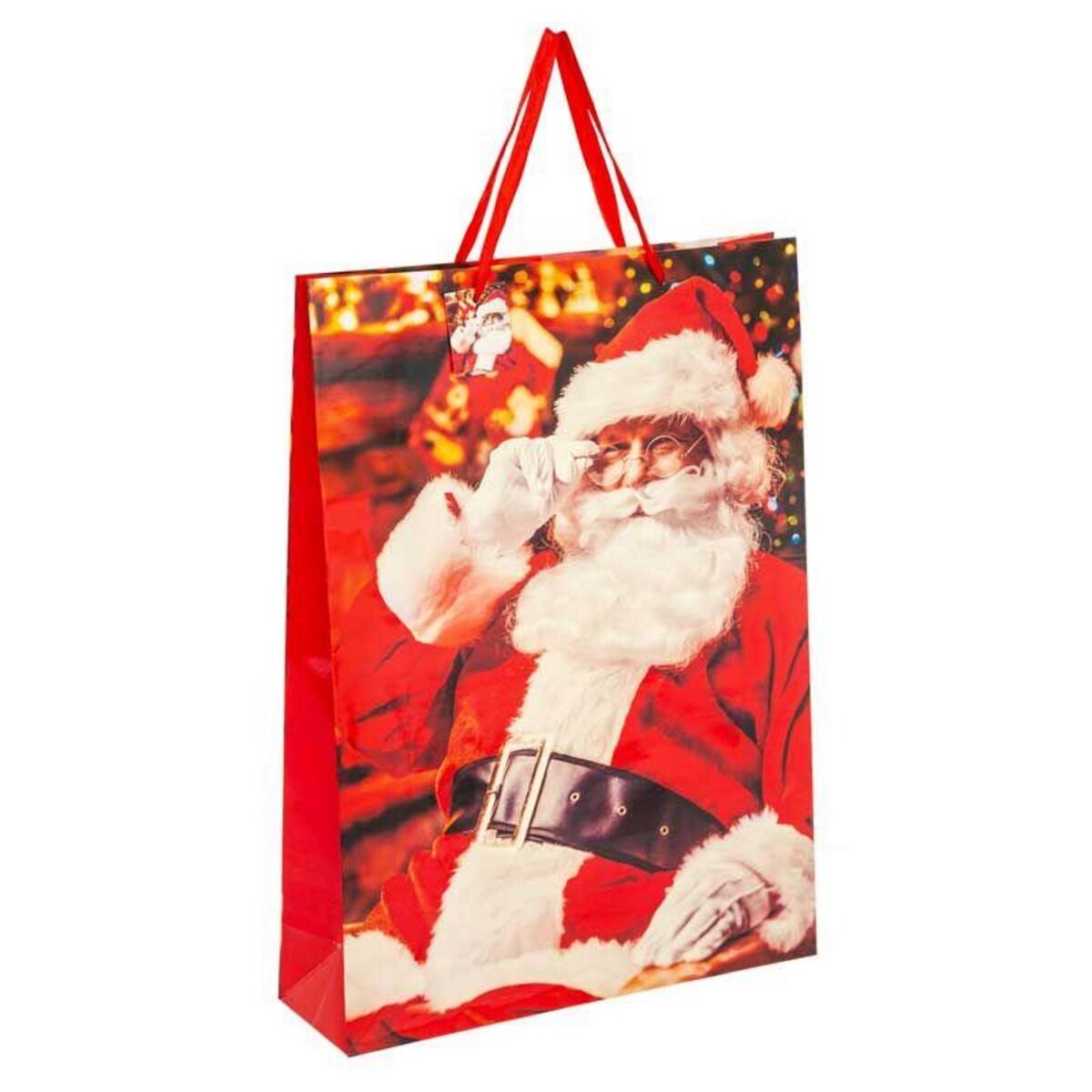 ATMOSPHERA Lot de 3 boîtes pour cadeaux de Noël - Rouge et blanc pas cher 