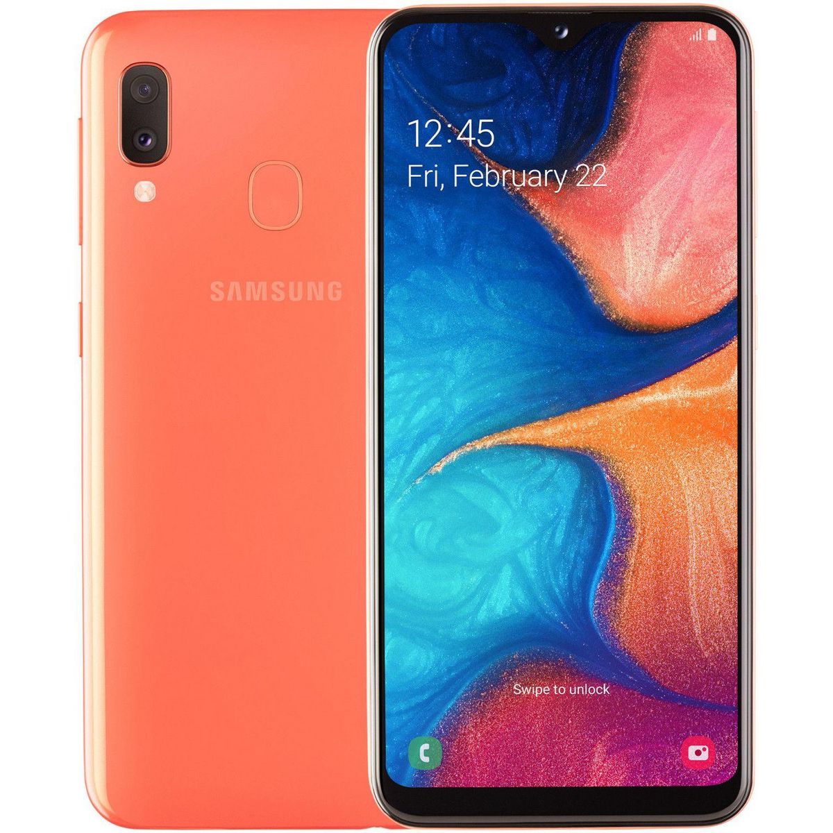 Samsung Galaxy A20E (Dual Sim) Reconditionné 32 Go - Grade C - Orange