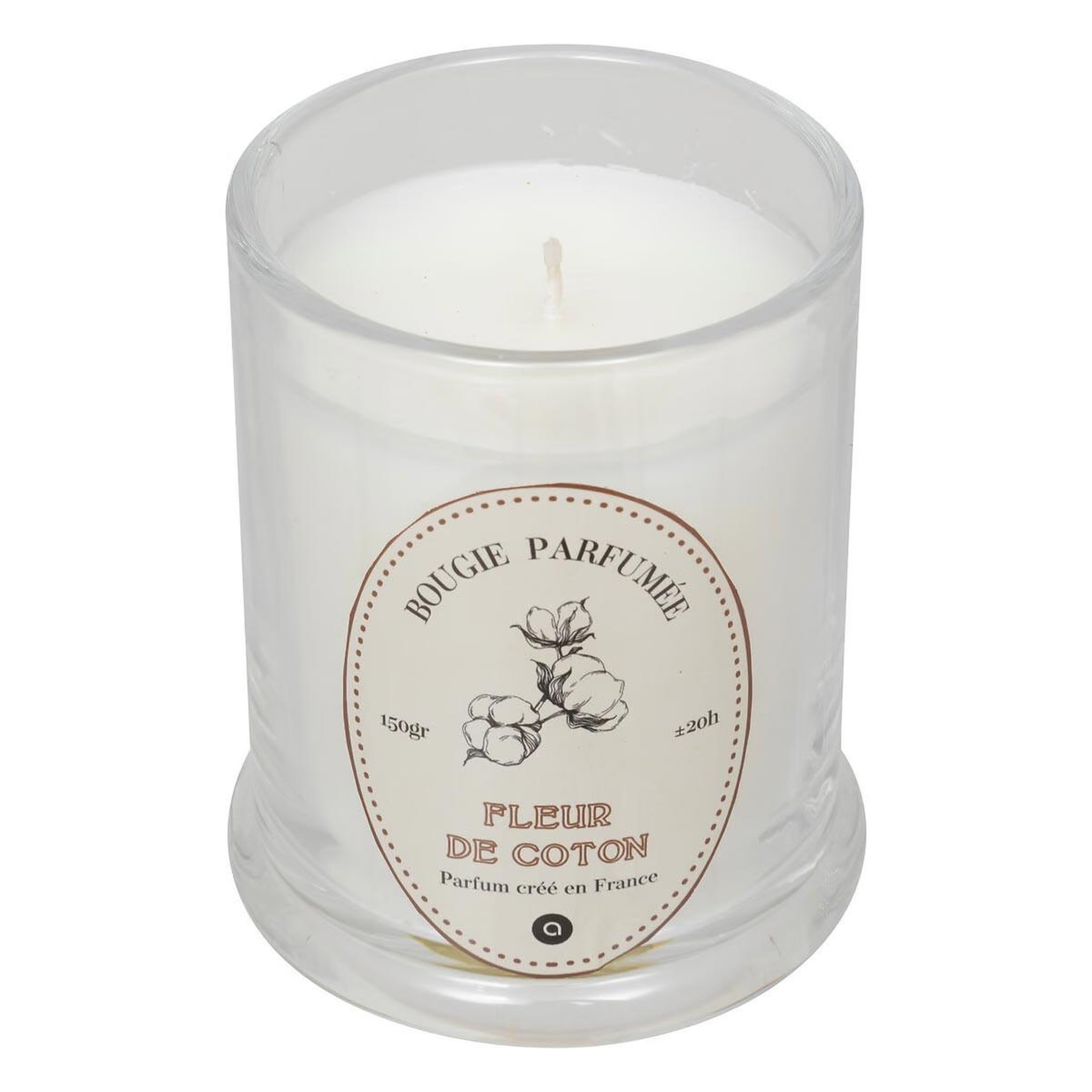 Voir la diapositive 3 : ATMOSPHERA Bougie parfumée  hapo  150g fleur de coton