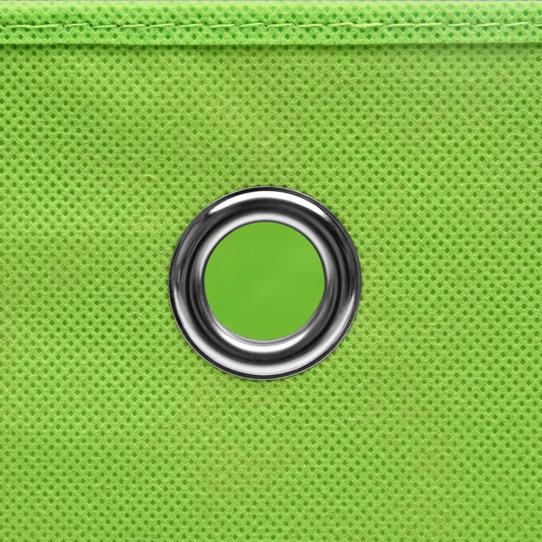Voir la diapositive 5 : VIDAXL Boîtes de rangement avec couvercles 10 pcs 28x28x28 cm Vert