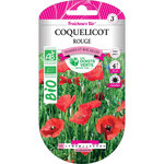 LES DOIGTS VERTS Graines coquelicot rouge BIO Les Doigts Verts