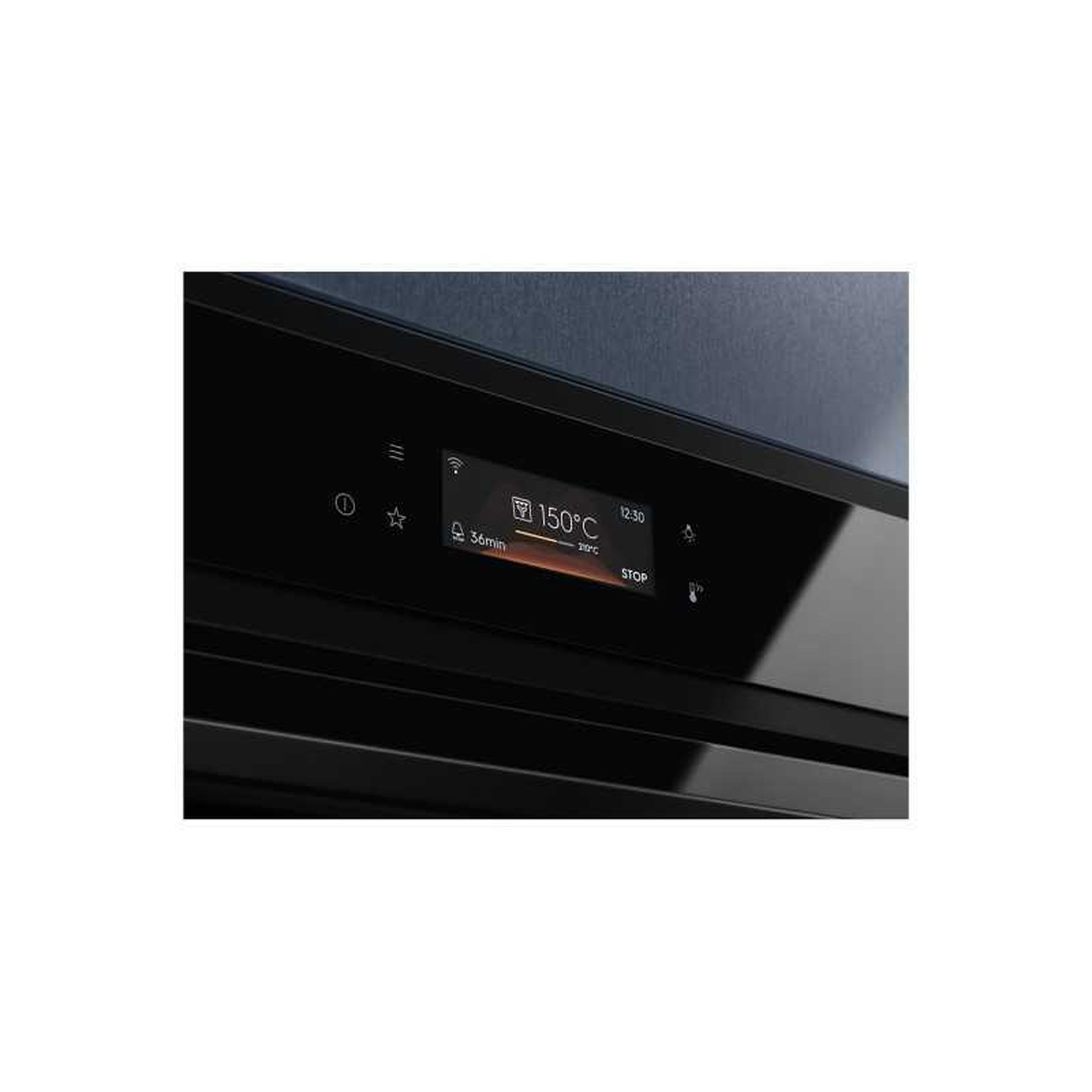 Voir la diapositive 5 : ELECTROLUX Four encastrable électrique electrolux eoe8p19wh 72 l pyrolyse, chaleur tournante, wi-fi, sonde de cuisson, façade en verre noir