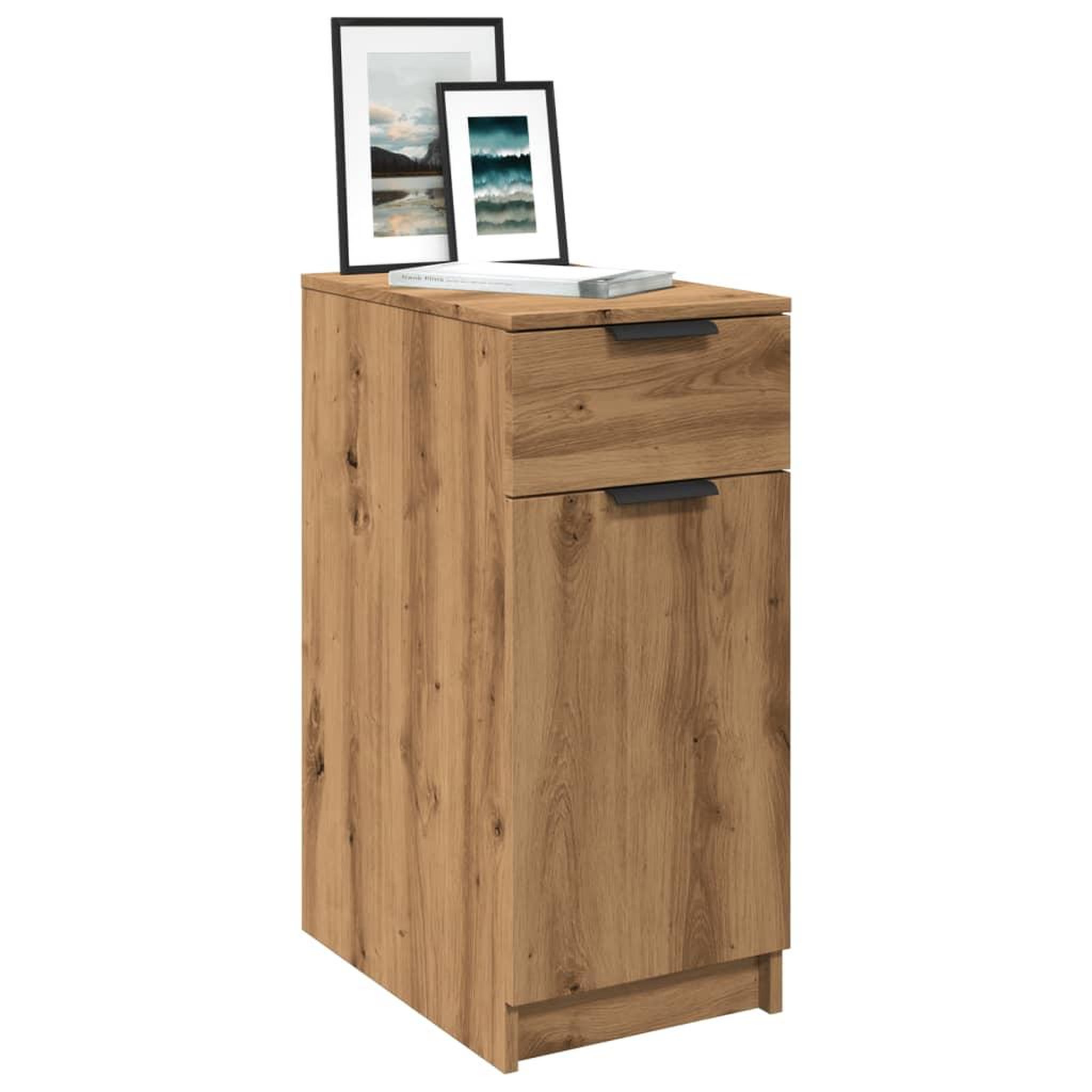 VIDAXL Armoire de bureau chene artisanal 33x50x75 cm bois d'ingenierie