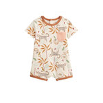 Petit Béguin Barboteuse bébé Tango. Coloris disponibles : Beige