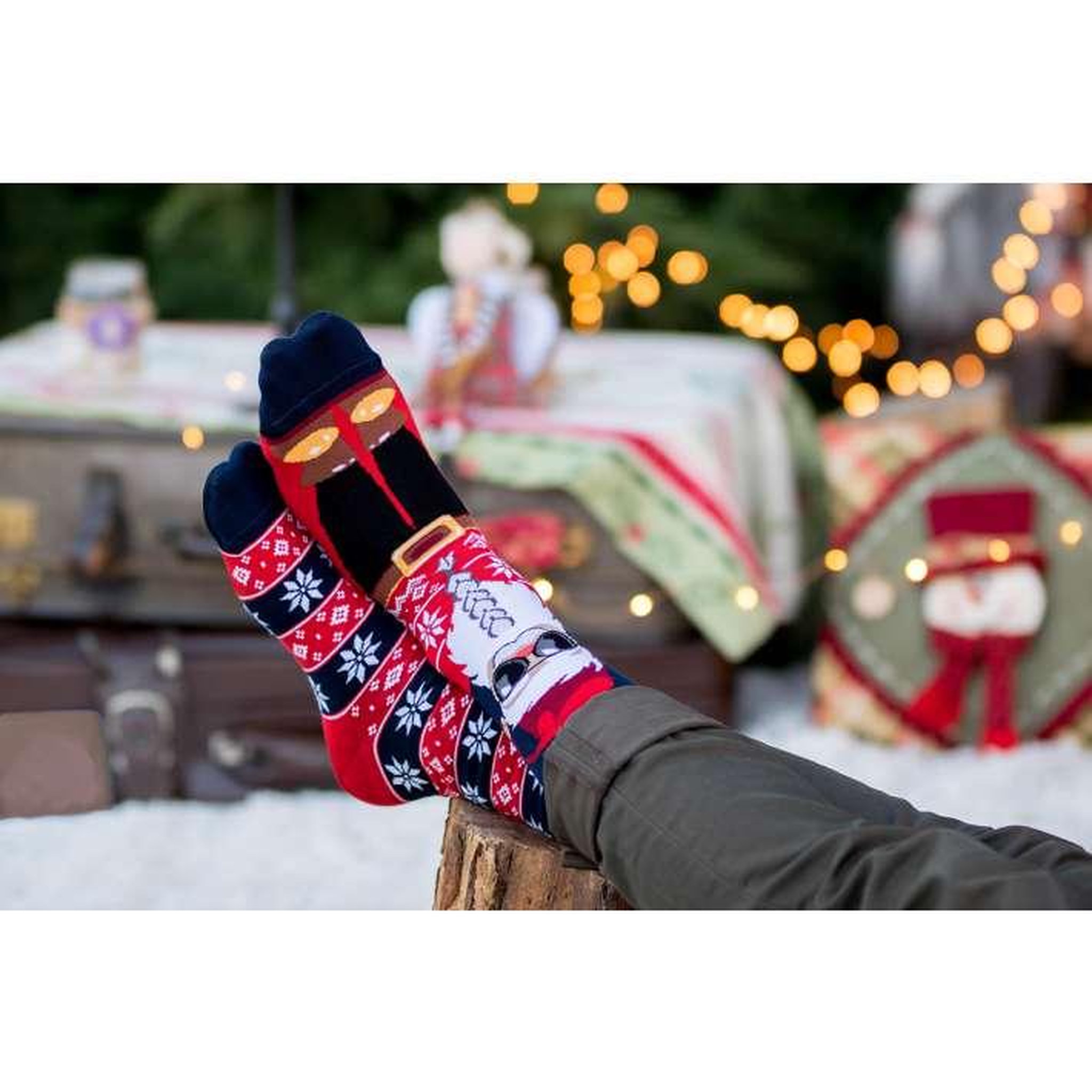 Voir la diapositive 5 : PIRIN HILL Chaussettes arty père-noël hipster