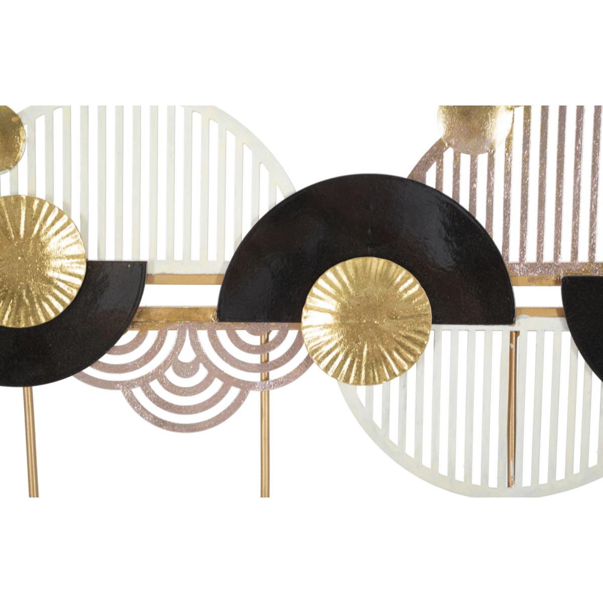 Voir la diapositive 2 : Paris Prix Patère mural déco  art  73cm or & noir