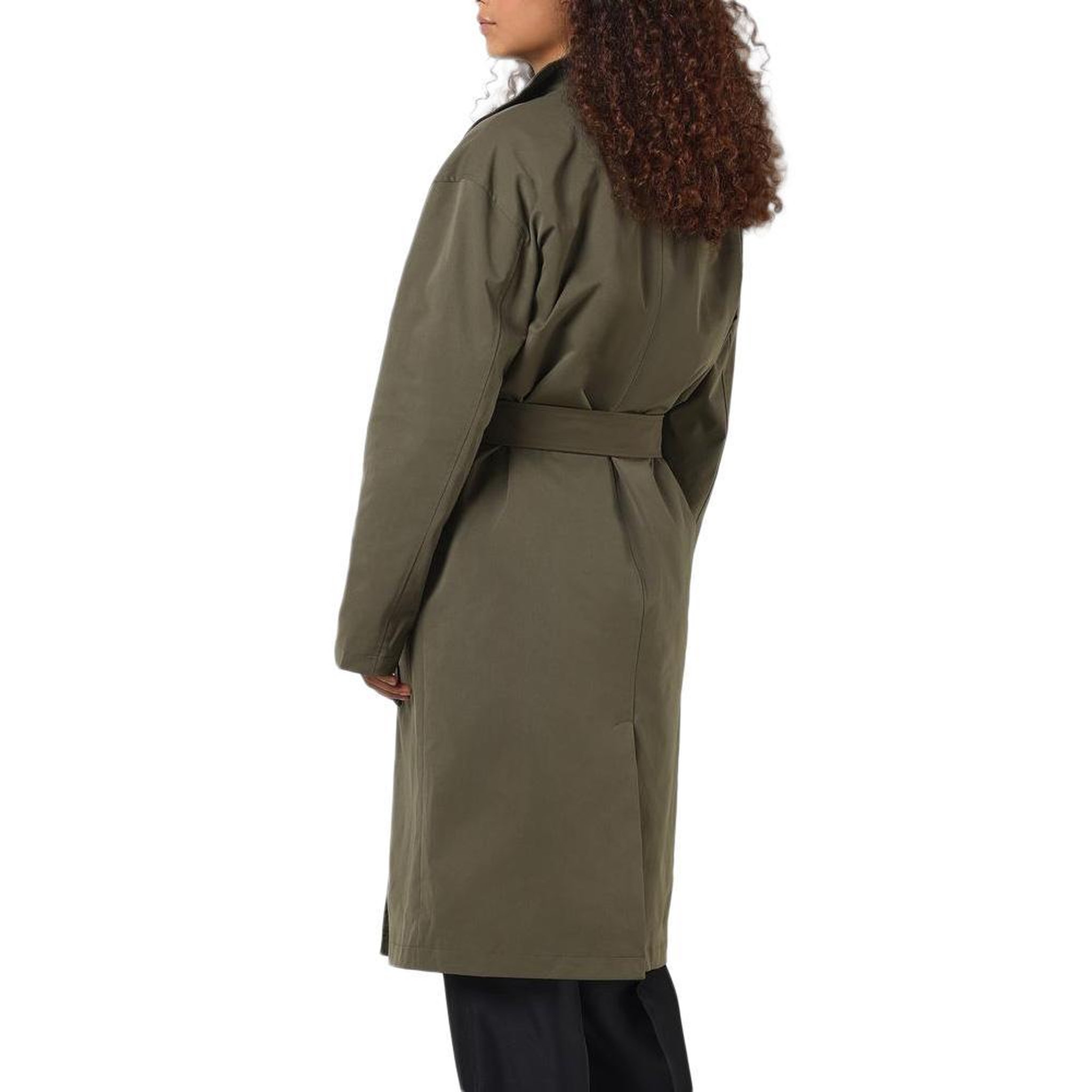 Voir la diapositive 2 : NOISY MAY Trench Kaki Femme Noisy May Manya