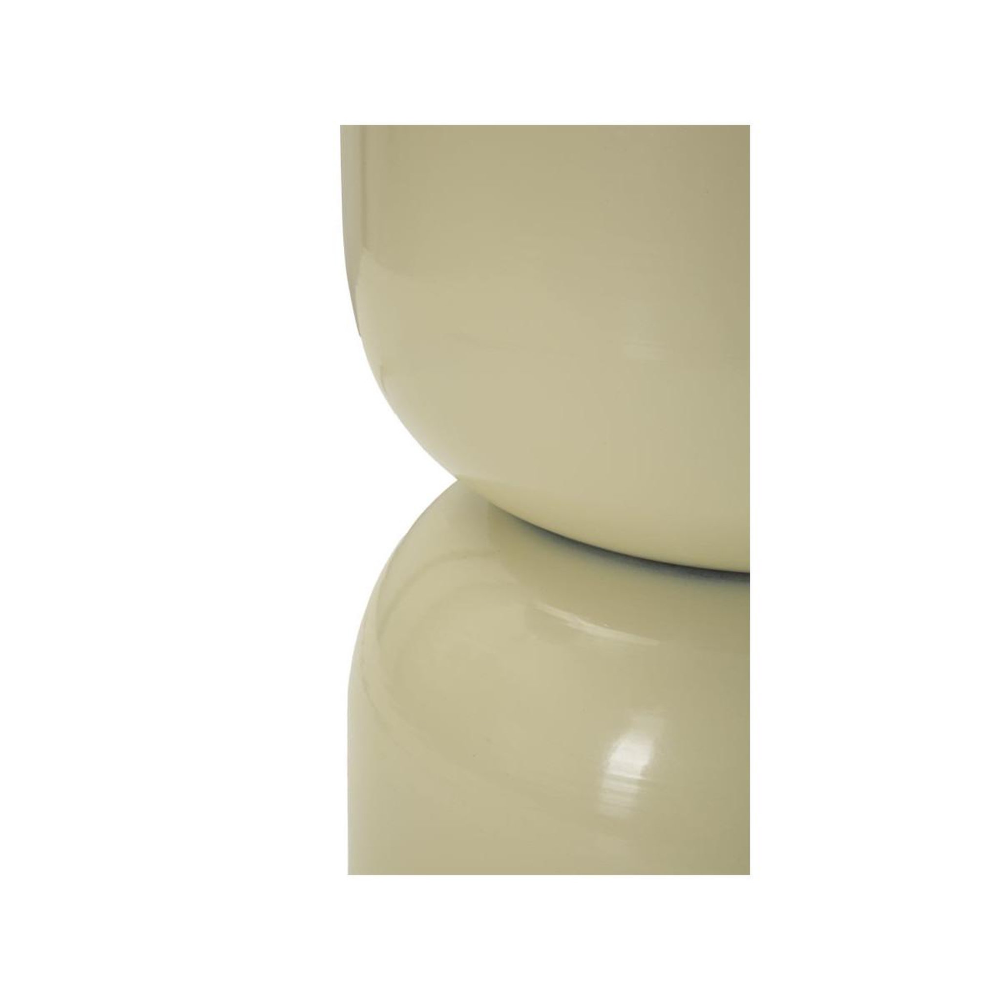 Voir la diapositive 3 : Paris Prix Table d'Appoint en Métal  Oyi  46cm Crème