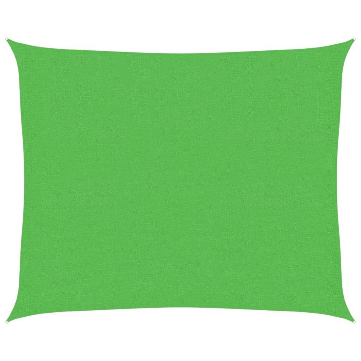 VIDAXL Voile d'ombrage 160 g/m^2 Vert clair 2,5x3 m PEHD