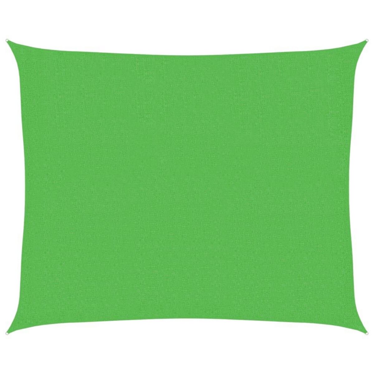 VIDAXL Voile d'ombrage 160 g/m^2 Vert clair 2,5x3 m PEHD