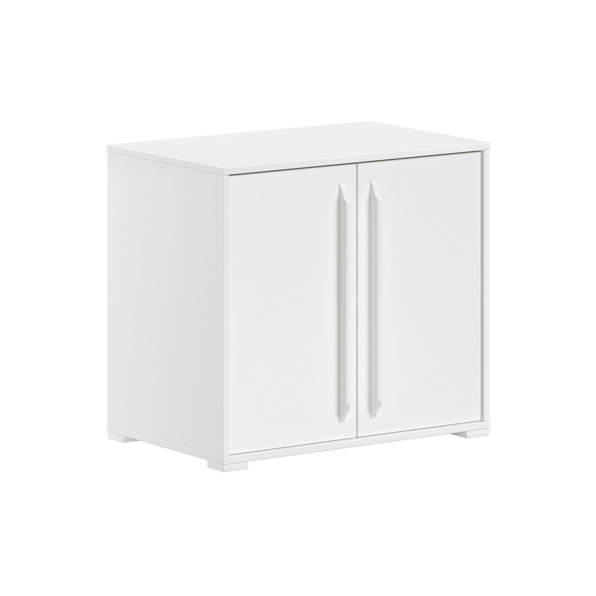 Voir la diapositive 3 : Paris Prix Pack - lit superposé & 2 commodes à portes  sam  90x200cm blanc