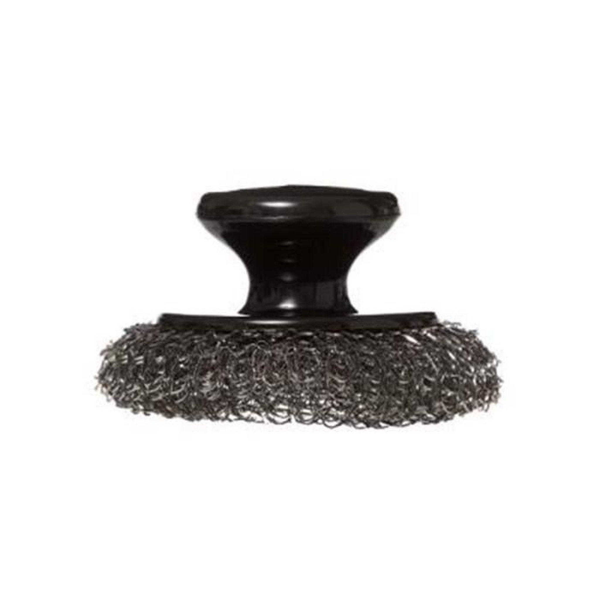 Voir la diapositive 2 : NEKA Brosse à Plancha en Acier  Nettoyage  10cm Noir