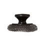 Voir la diapositive 2 : NEKA Brosse à Plancha en Acier  Nettoyage  10cm Noir