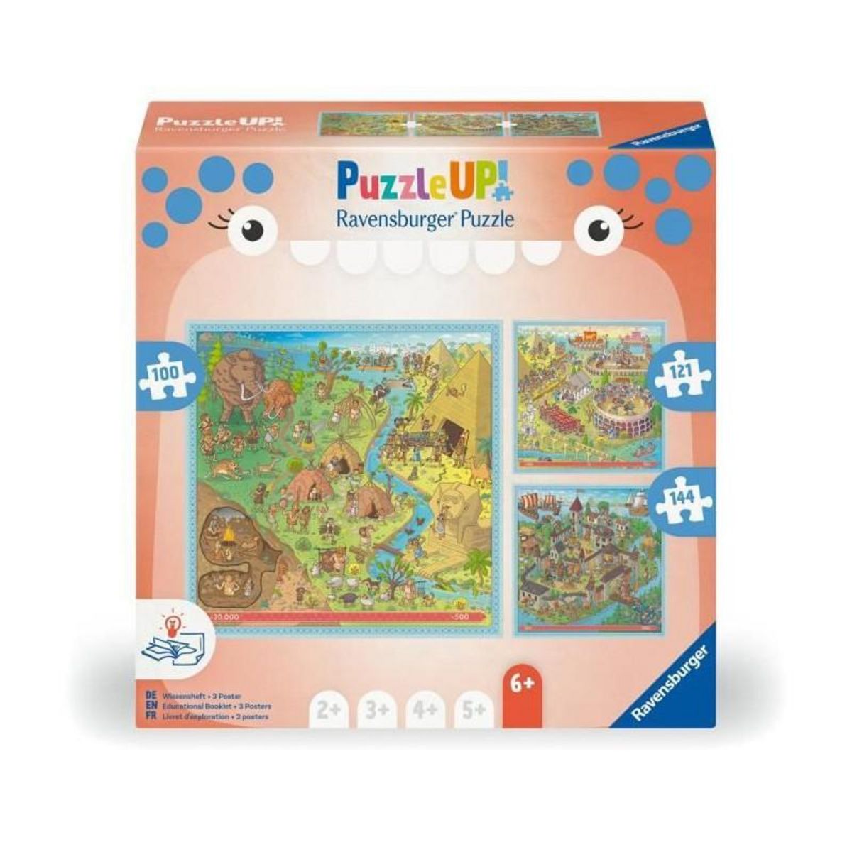 RAVENSBURGER Puzzle Enfant, Puzzle UP!, Histoire, des 6 ans, Puzzle de qualité supérieure, Carton épais et résistant, 12004005, Ravensbur