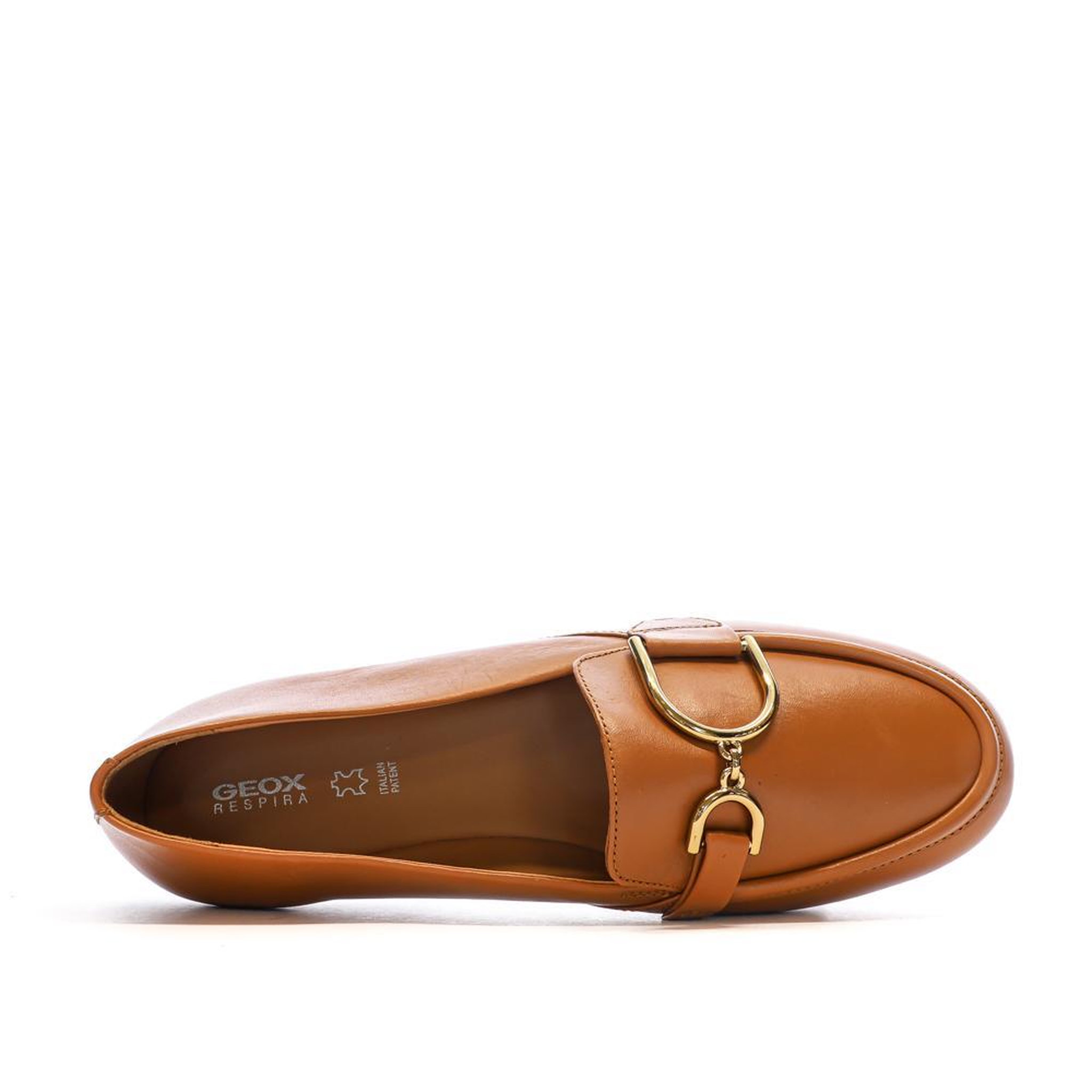 Voir la diapositive 4 : GEOX Mocassin Marron Femme Geox Palmaria