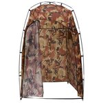 VIDAXL Tente de vestiaire/WC/ Douche Camouflage