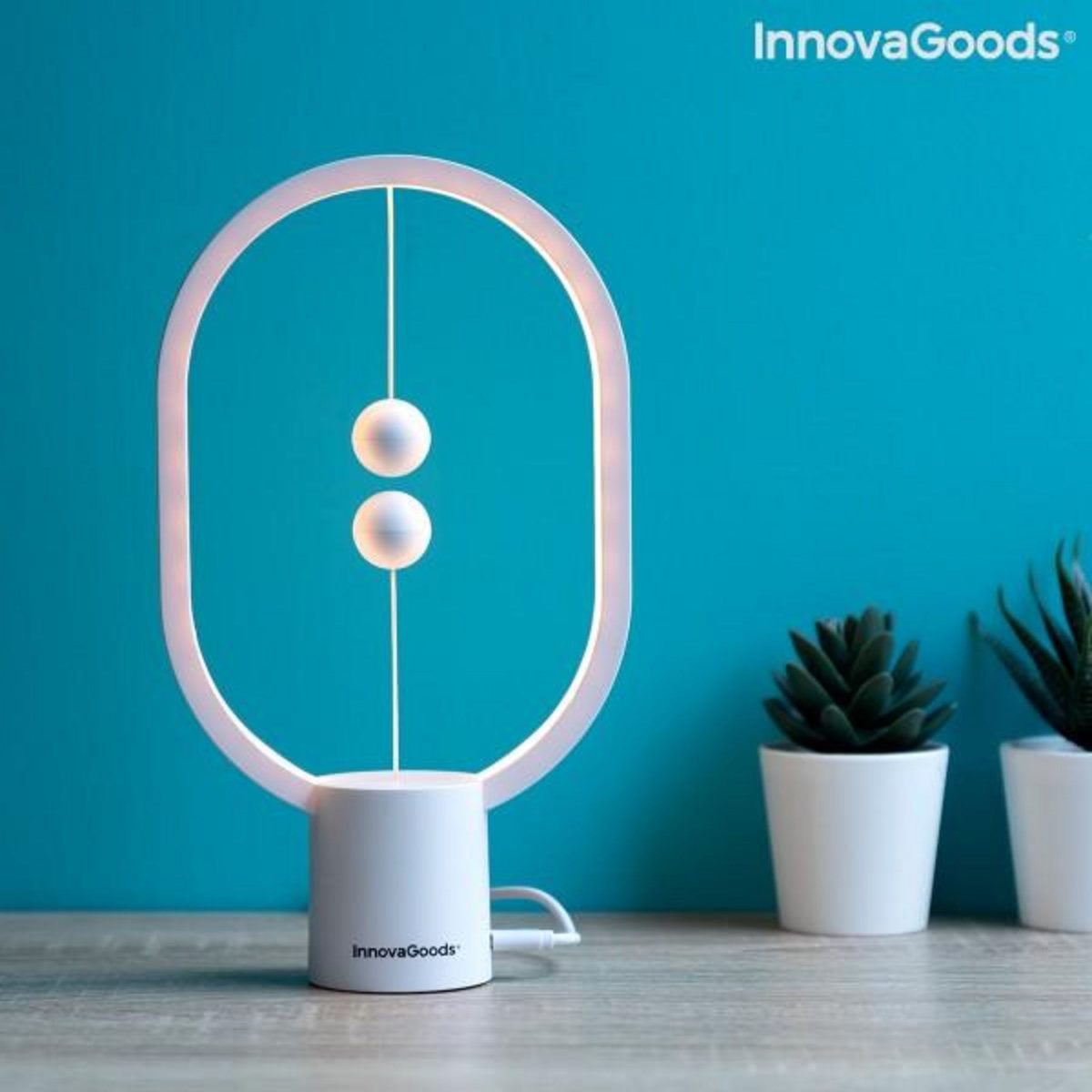 INNOVAGOODS Lampe d'Équilibre avec Interrupteur Magnétique Magilum InnovaGoods MAGILUM