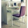 Voir la diapositive 3 : Bureau droit console extensible WORK L98cm, 2 tiroirs