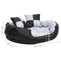 Voir la diapositive 6 : VIDAXL Coussin reversible lavable pour chien Gris et noir 85x70x20 cm