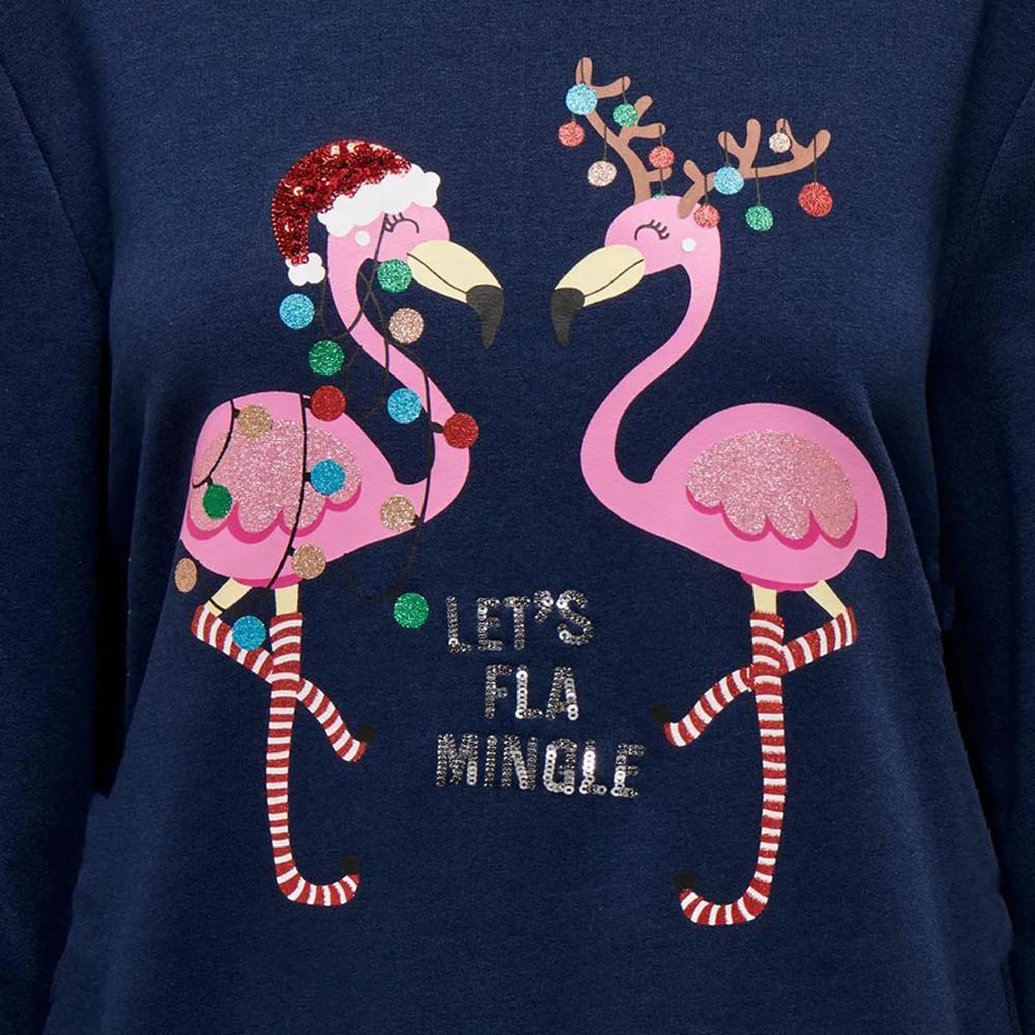 Voir la diapositive 3 : Only Sweat de Noel Marine Femme Only Onlyda Christmas