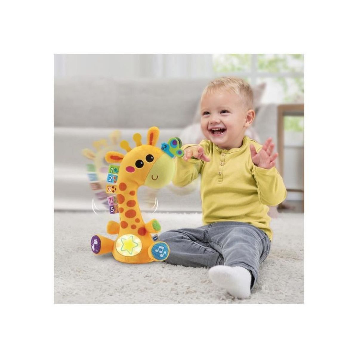 VTECH BABY Jeu d éveil Vtech Baby Ma girafe Moov & Groov