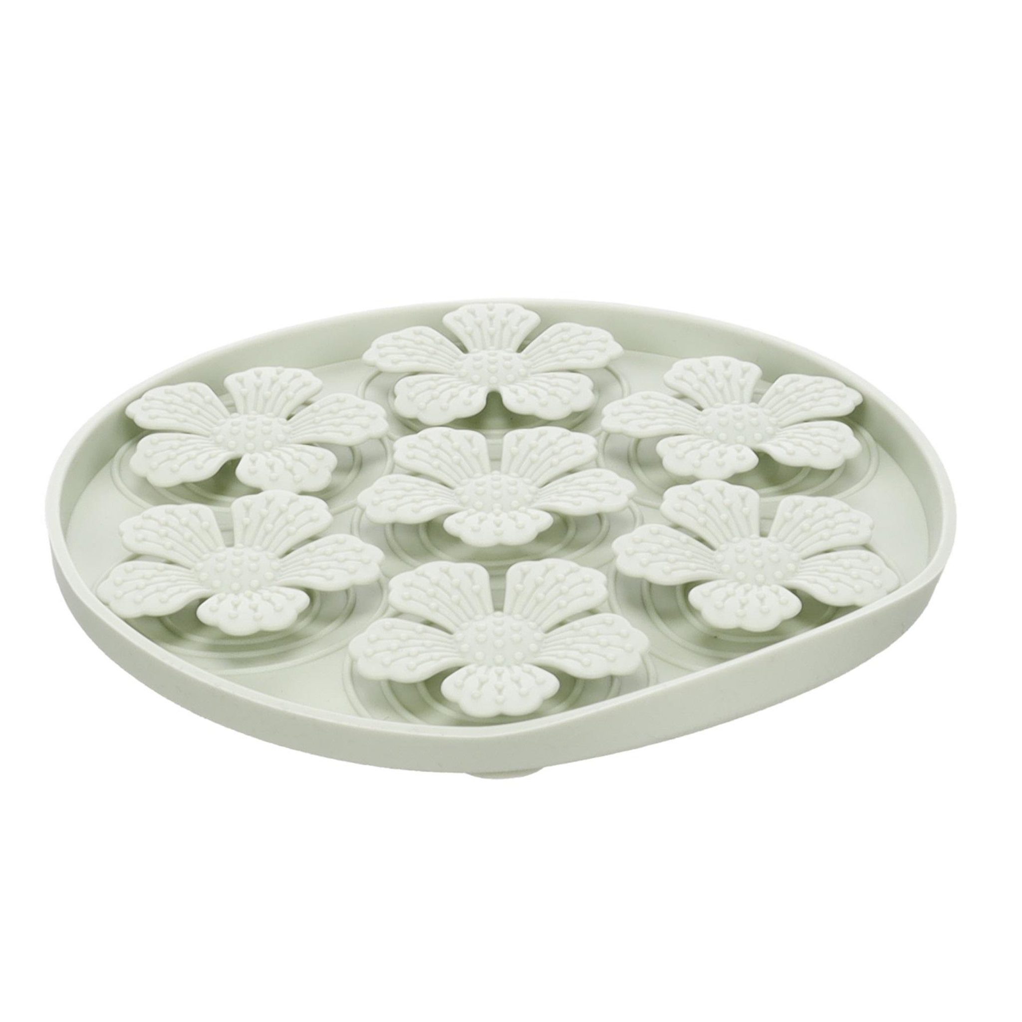 Voir la diapositive 2 : Eden Tapis a lécher fleur rond
