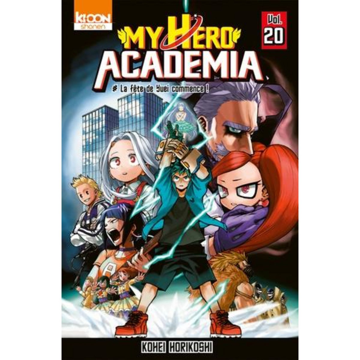 MY HERO ACADEMIA TOME 20 : LA FETE DE YUEI COMMENCE !, Horikoshi Kohei