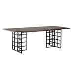 Paris Prix Table à Manger Design  Ystad  220cm Marron