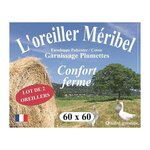 DODO DODO Lot de 2 Oreillers MERIBEL Plumettes 60x60cm