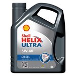 SHELL Huile moteur ULTRA L DIES 5W-40 2L
