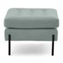 Voir la diapositive 4 : LISA DESIGN Isaure - pouf en velours