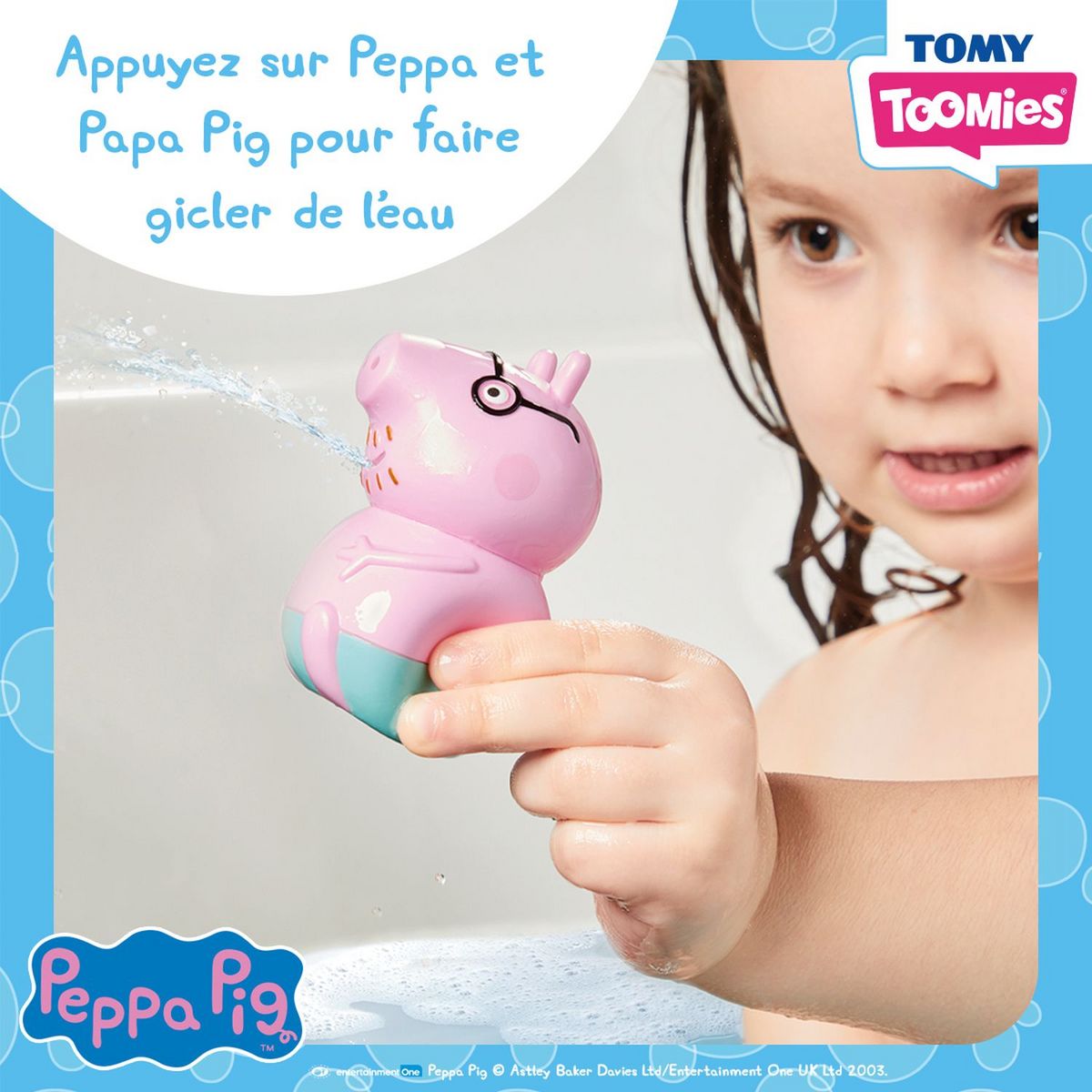 TOMY Jeu de bain - Pédalo Peppa Pig