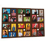 Voir la diapositive 1 : VIDAXL Collage de cadres photo de photo 24x(13x18 cm) Marron fonce MDF