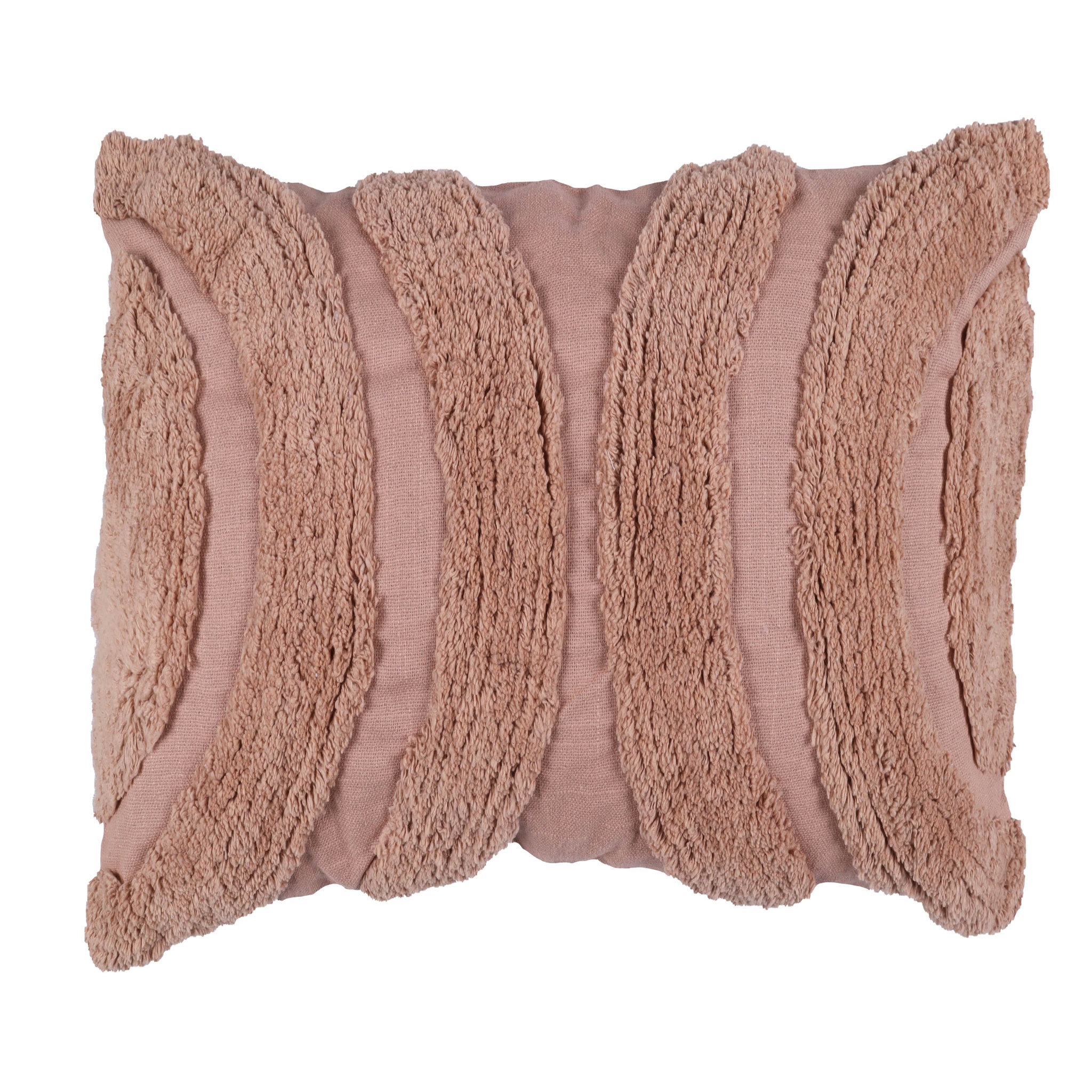 ACTUEL Coussin déco effet tufté CURVES
