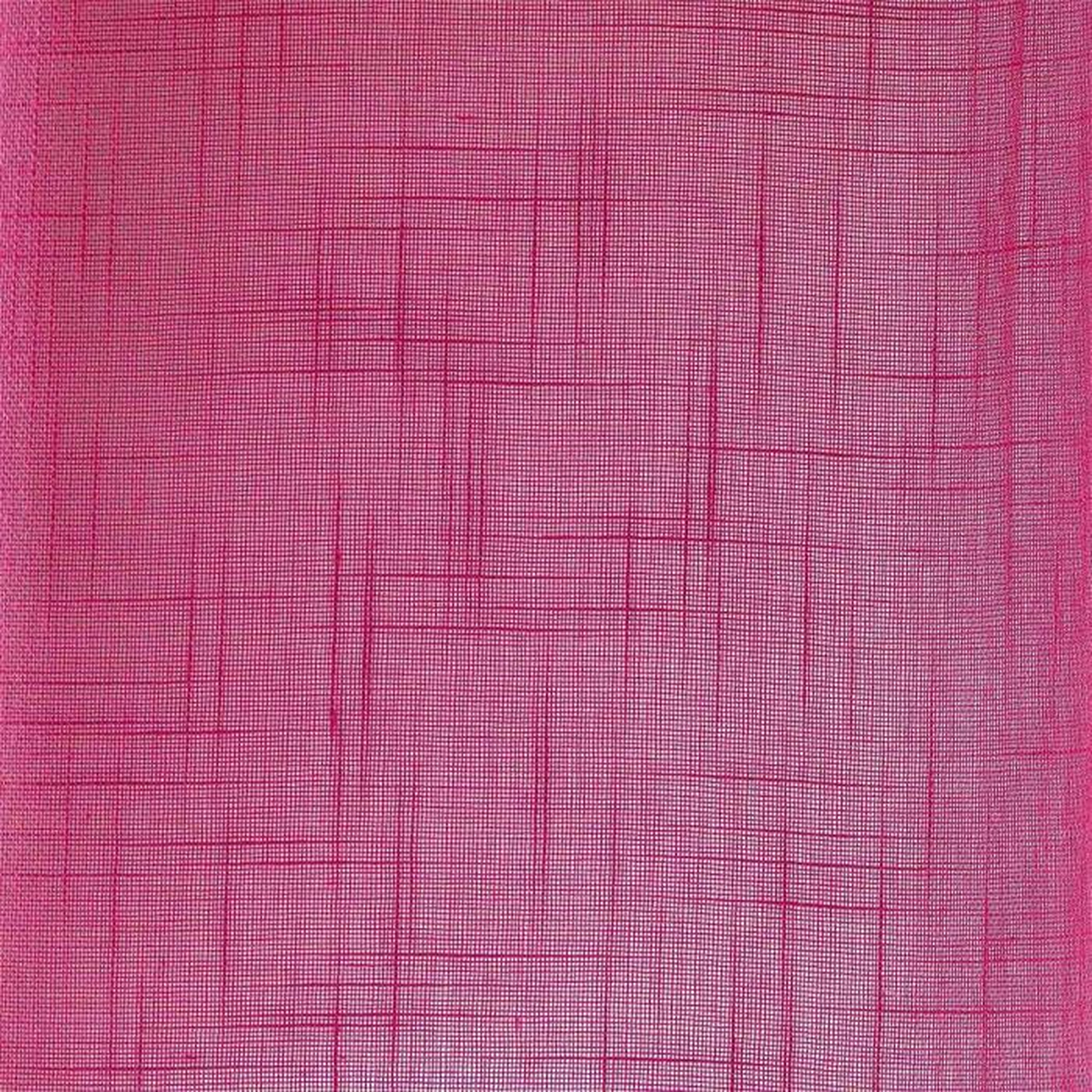 Voir la diapositive 3 : Paris Prix Rideau Voilage à Œillets  Zazy  140x280cm Fuchsia