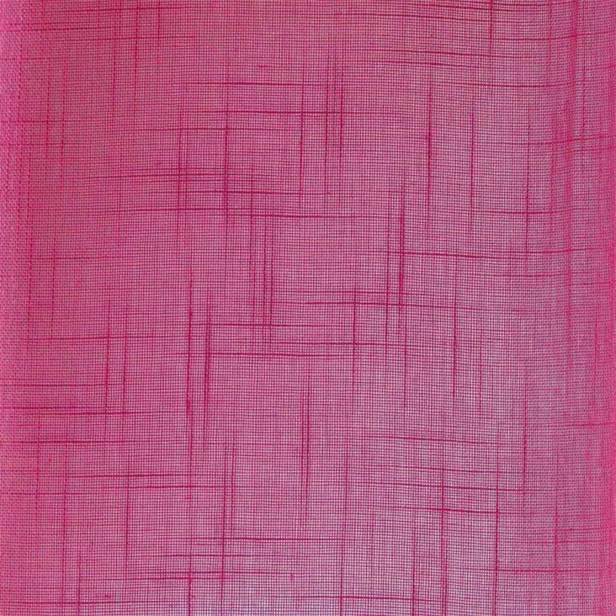 Paris Prix Rideau Voilage à Œillets  Zazy  140x280cm Fuchsia